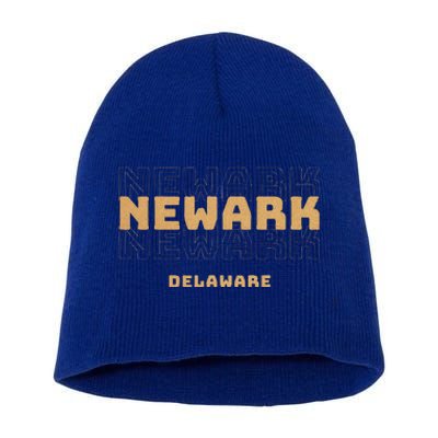 Newark Delaware Short Acrylic Beanie