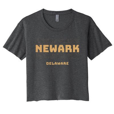 Newark Delaware Women's Crop Top Tee