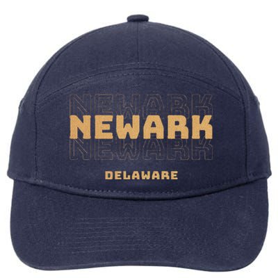 Newark Delaware 7-Panel Snapback Hat