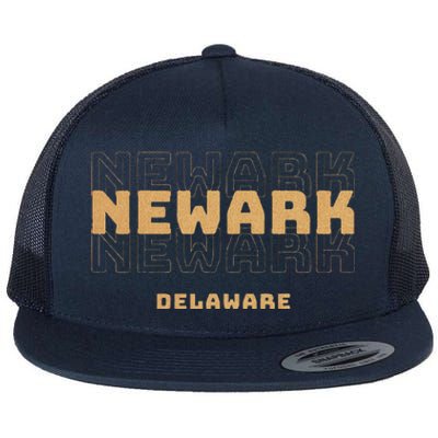 Newark Delaware Flat Bill Trucker Hat