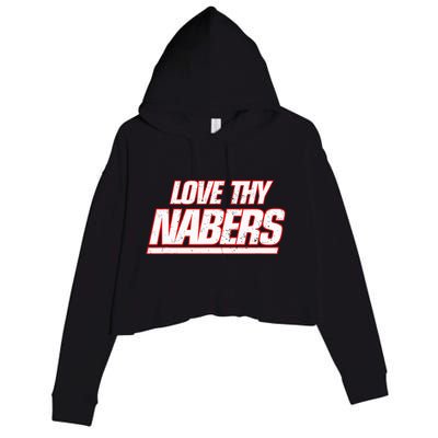 Nabers Design Nabers New York Merch Crop Fleece Hoodie