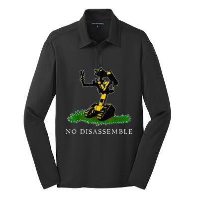 No Disassemble Silk Touch Performance Long Sleeve Polo