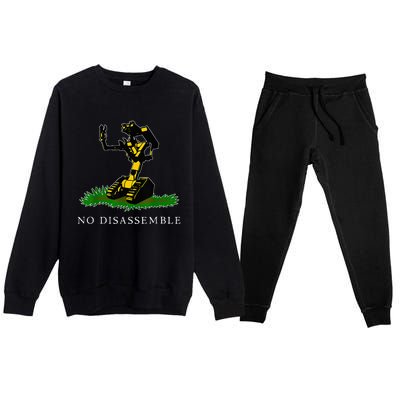 No Disassemble Premium Crewneck Sweatsuit Set