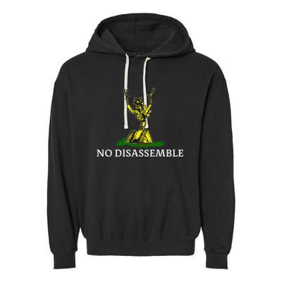 No Disassemble Garment-Dyed Fleece Hoodie