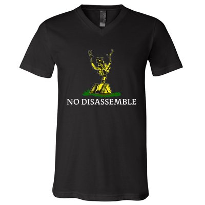 No Disassemble V-Neck T-Shirt