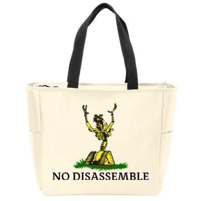 No Disassemble Zip Tote Bag