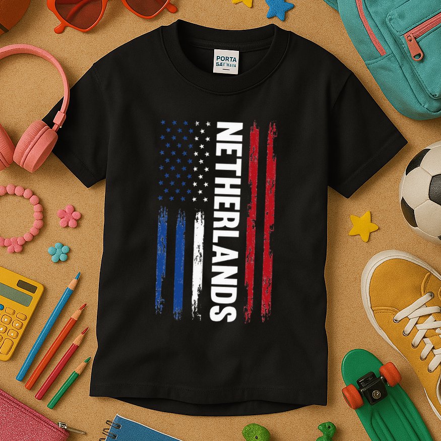 Netherlands Dutch Netherlands Kids T-Shirt