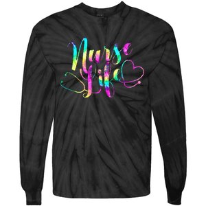 NURSES DAY NURSE WEEK Nurse Week 23 Women Tie-Dye Long Sleeve Shirt