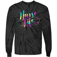 NURSES DAY NURSE WEEK Nurse Week 23 Women Tie-Dye Long Sleeve Shirt