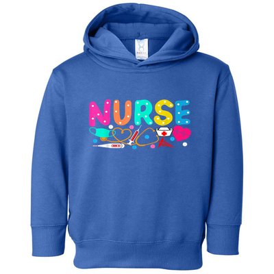 NurseS Day Nurse Life Happy National Nurses Week 2024 Gift Toddler Hoodie
