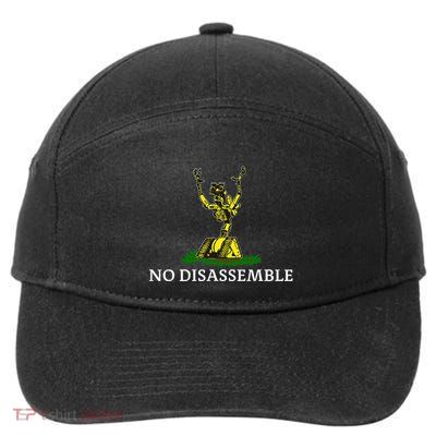 No Disassemble 7-Panel Snapback Hat