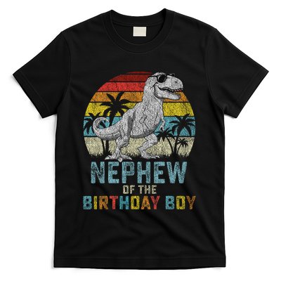 Nephew Dinosaur Of The Birthday Matching Family T-Shirt