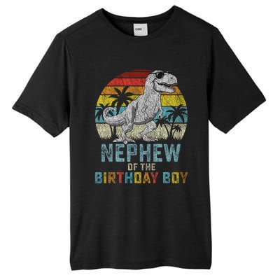 Nephew Dinosaur Of The Birthday Matching Family Tall Fusion ChromaSoft Performance T-Shirt