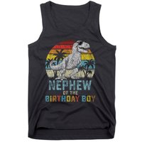 Nephew Dinosaur Of The Birthday Matching Family Tank Top