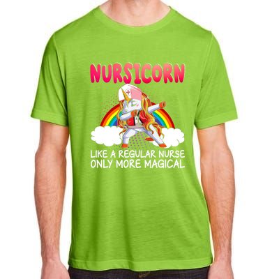 Nursicorn Definition Only More Magical Funny Nurse Unicorn Funny Gift Adult ChromaSoft Performance T-Shirt