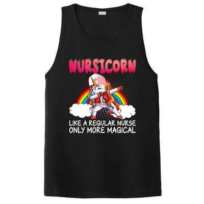 Nursicorn Definition Only More Magical Funny Nurse Unicorn Funny Gift PosiCharge Competitor Tank