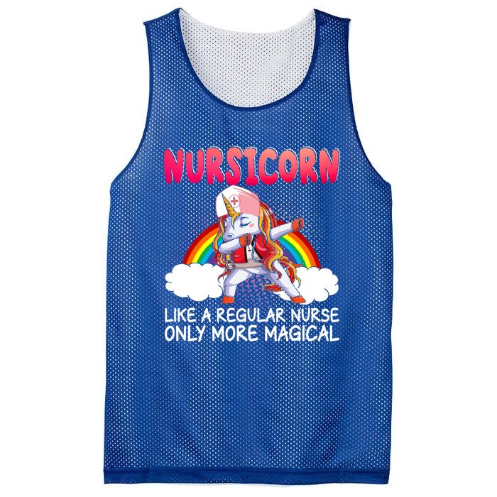 Nursicorn Definition Only More Magical Funny Nurse Unicorn Funny Gift Mesh Reversible Basketball Jersey Tank