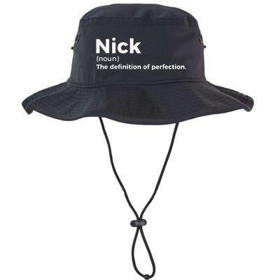 Nick Definition Of Perfection Funny Nick Bucket Hat