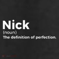 Nick Definition Of Perfection Funny Nick Beanie