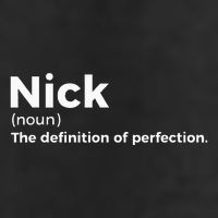 Nick Definition Of Perfection Funny Nick 25L Jumbo Tote