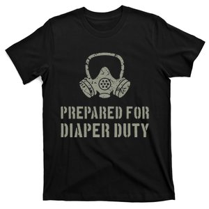 New Dad Prepared For Diaper Duty T-Shirt