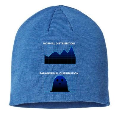 Normal Distribution Paranormal Distribution Paranormal Cool Gift Sustainable Beanie