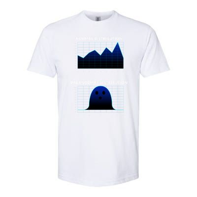 Normal Distribution Paranormal Distribution Paranormal Cool Gift Softstyle® CVC T-Shirt