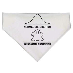 Normal Distribution Paranormal Distribution Cool Gift USA-Made Doggie Bandana