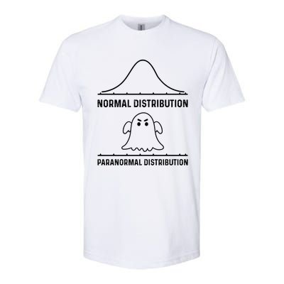 Normal Distribution Paranormal Distribution Cool Gift Softstyle CVC T-Shirt