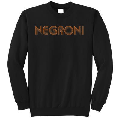 Negroni Drink Party Retro Cute Streetwear Gift Tall Sweatshirt