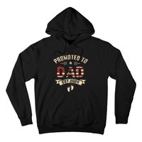 New Dad Promoted To Dad Est2024 Hoodie