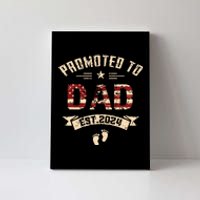 New Dad Promoted To Dad Est2024 Canvas