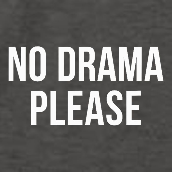 No Drama Please Vector Backpack