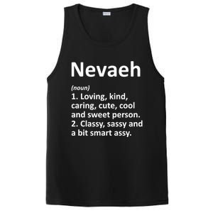 Nevaeh Definition Personalized Name Funny Birthday Gift Idea Great Gift PosiCharge Competitor Tank