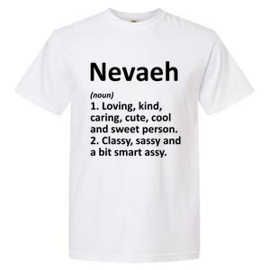 Nevaeh Definition Personalized Name Funny Birthday Gift Idea Great Gift Garment-Dyed Heavyweight T-Shirt