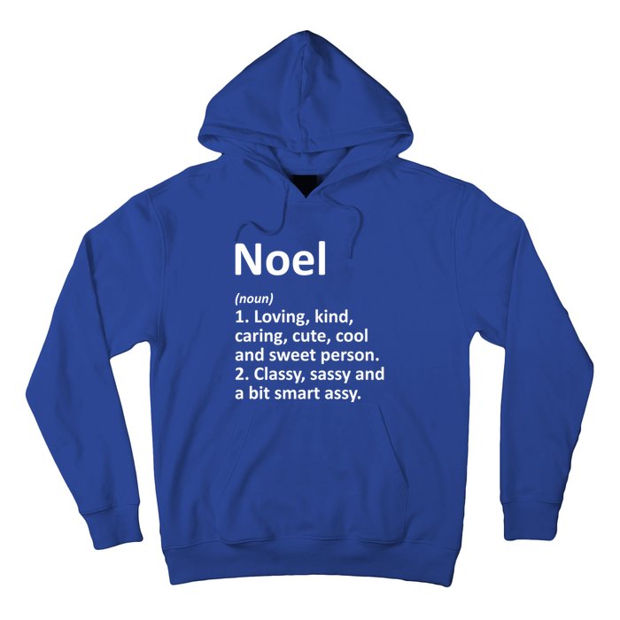 Noel Definition Personalized Name Funny Birthday Gift Idea Cool Gift Hoodie