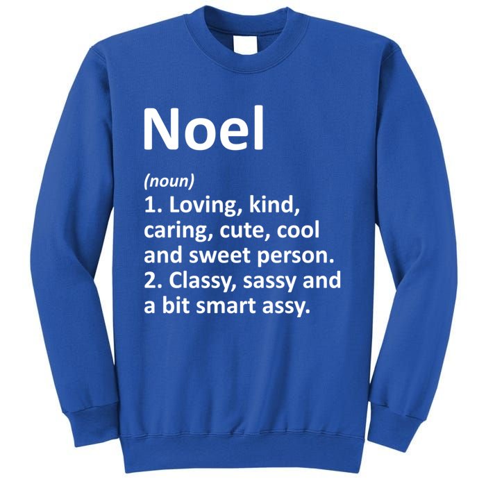 Noel Definition Personalized Name Funny Birthday Gift Idea Cool Gift Sweatshirt