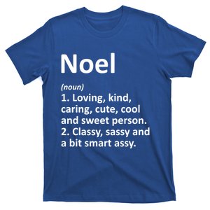 Noel Definition Personalized Name Funny Birthday Gift Idea Cool Gift T-Shirt