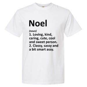 Noel Definition Personalized Name Funny Birthday Gift Idea Cool Gift Garment-Dyed Heavyweight T-Shirt