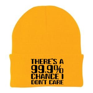 No Drama Please Joke – There’S A 99 Chance That I Don’T Care Gift Knit Cap Winter Beanie