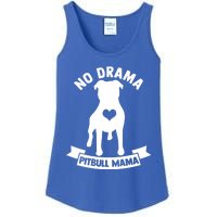 No Drama Pitbull Mama American Pit Bull Love Pittie Gift Ladies Essential Tank