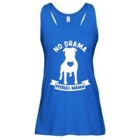 No Drama Pitbull Mama American Pit Bull Love Pittie Gift Ladies Essential Flowy Tank