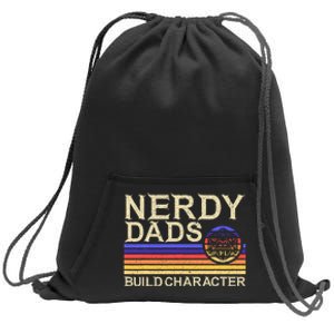 Nerdy Dad Rpg Gaming D20 Tabletop Games Sweatshirt Cinch Pack Bag