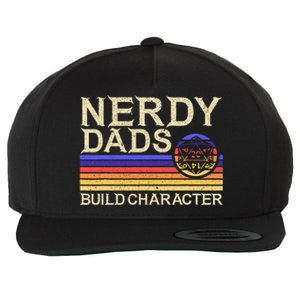 Nerdy Dad Rpg Gaming D20 Tabletop Games Wool Snapback Cap