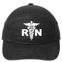 Nurses Day Registered Nurse Medical Nursing RN 7-Panel Snapback Hat