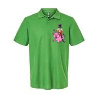 Nutcracker Doll Riding Pig Lover Funny Christmas Softstyle Adult Sport Polo