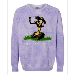 No Disassemble Robot Colorblast Crewneck Sweatshirt