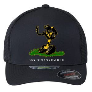 No Disassemble Robot Flexfit Unipanel Trucker Cap