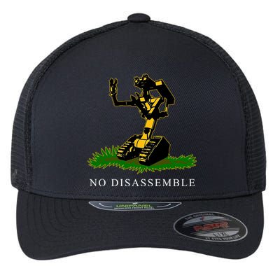 No Disassemble Robot Flexfit Unipanel Trucker Cap