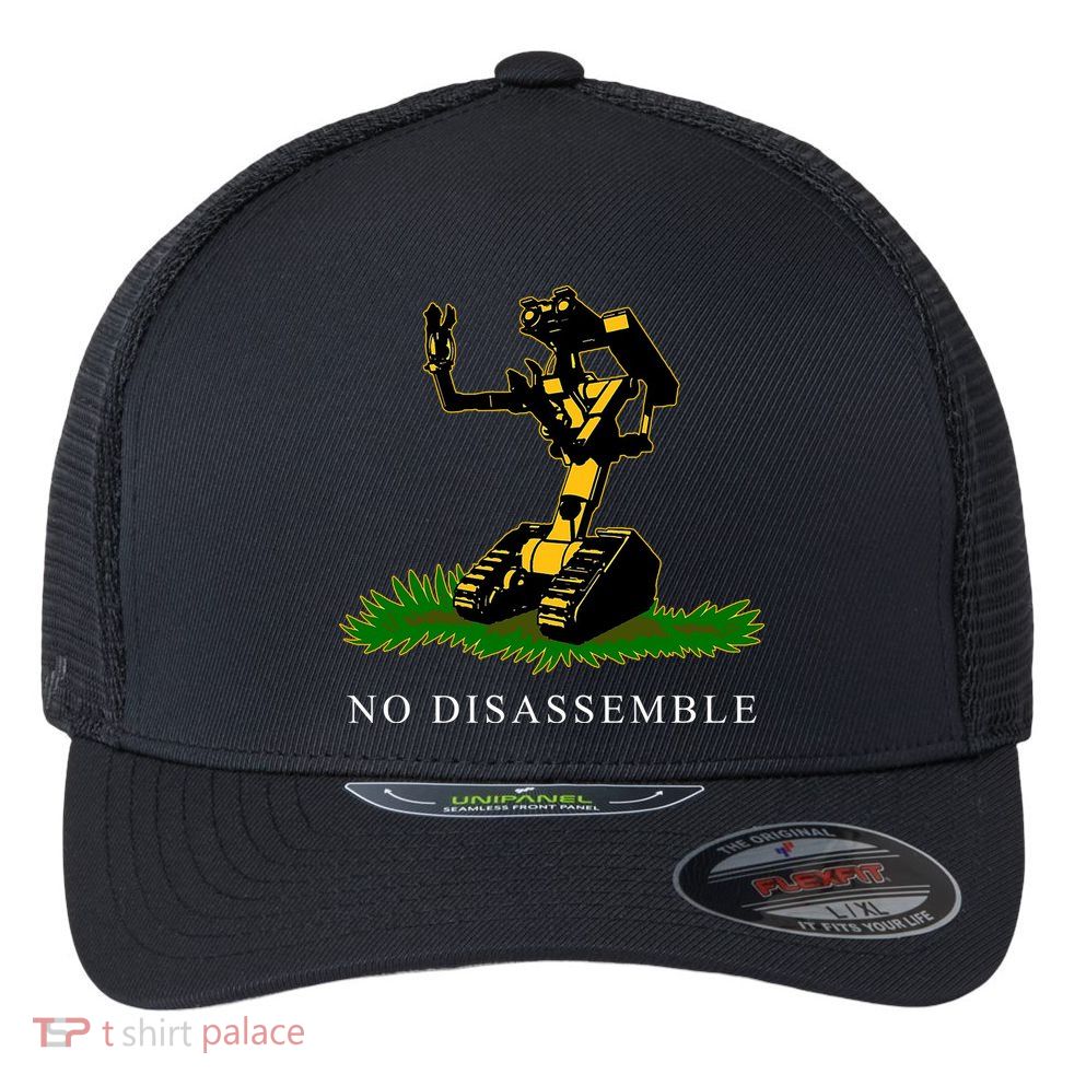No Disassemble Robot Flexfit Unipanel Trucker Cap